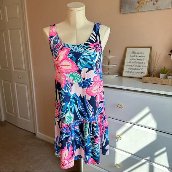 LILLY PULITZER Skyelar Tank Dress XXS - Picture 2 of 12